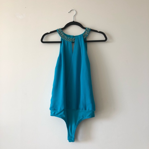 MARCIANO Silk top (bodysuit) - Picture 2 of 9